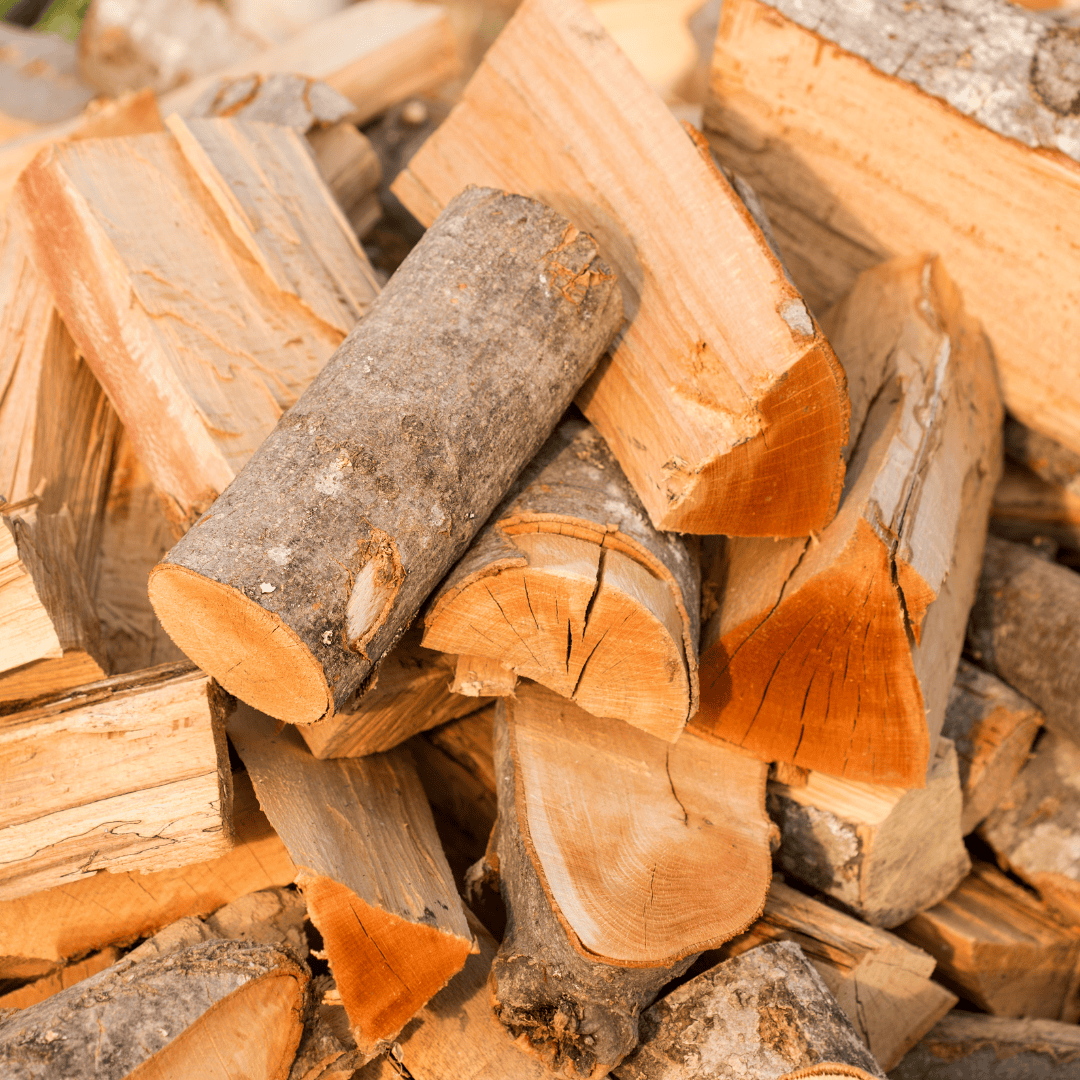 Seasoned firewood